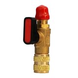 Adaptor cu robinet incarcare sistem de climatizare cu freon